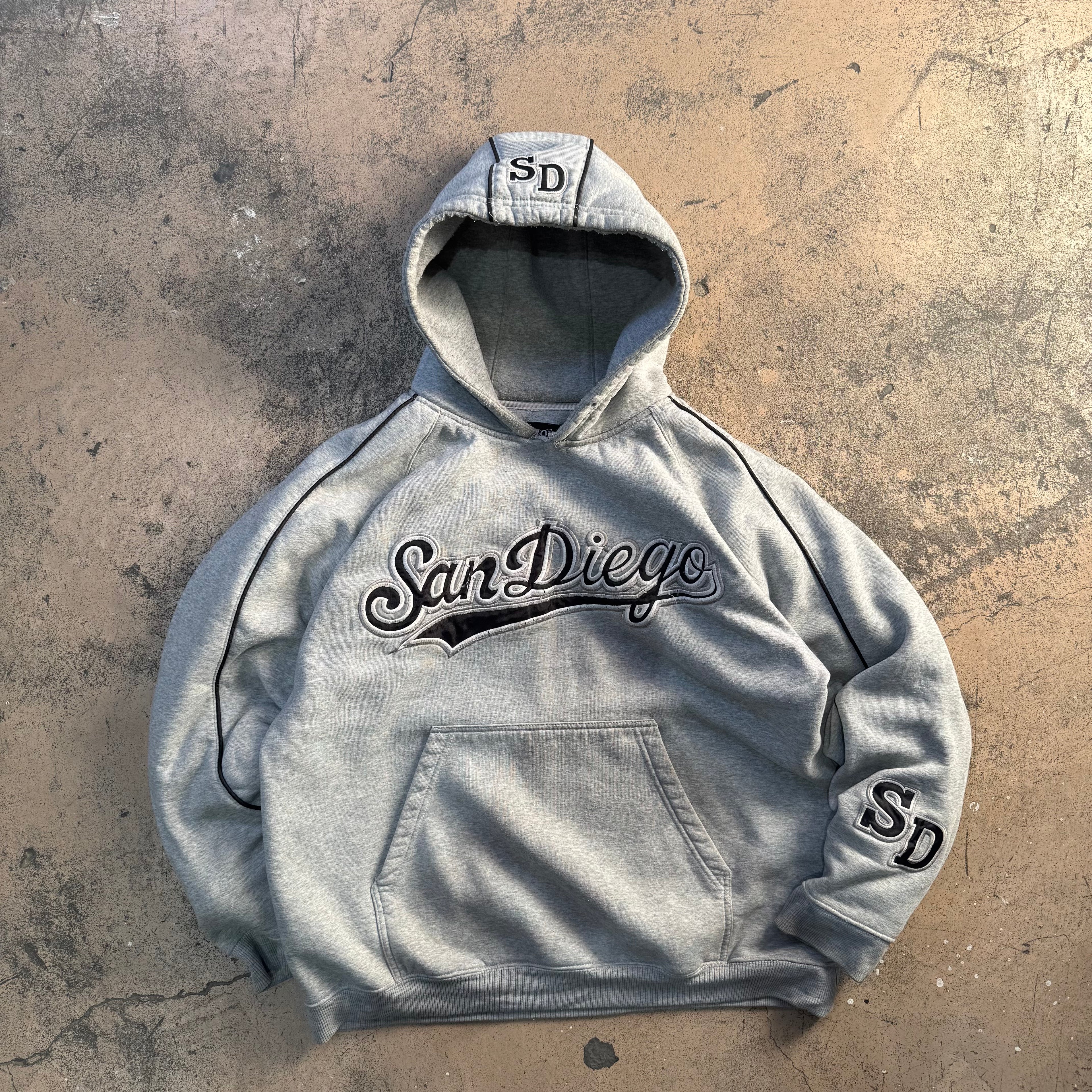 90s/00s san diego hoodie - XL