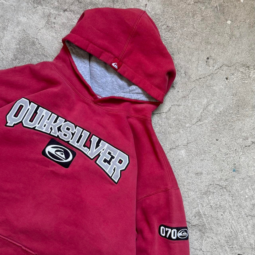 90s quiksilver hoodie - XL