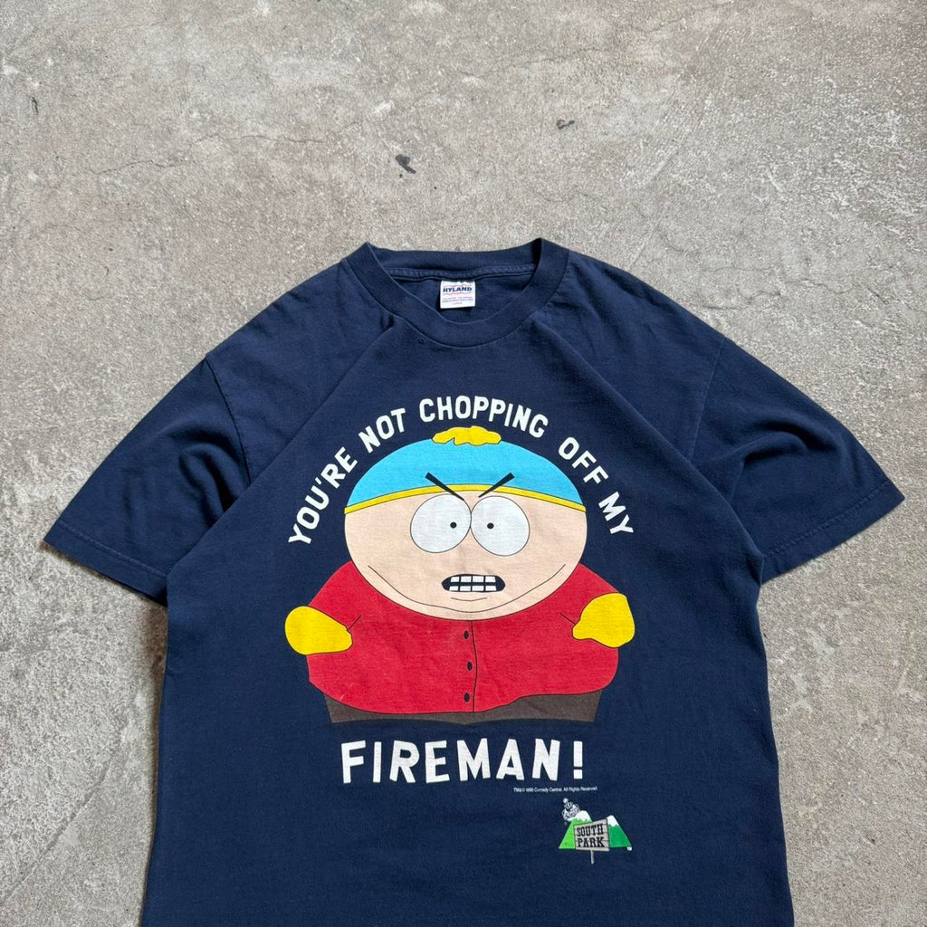 1998 south park cartman tee - L