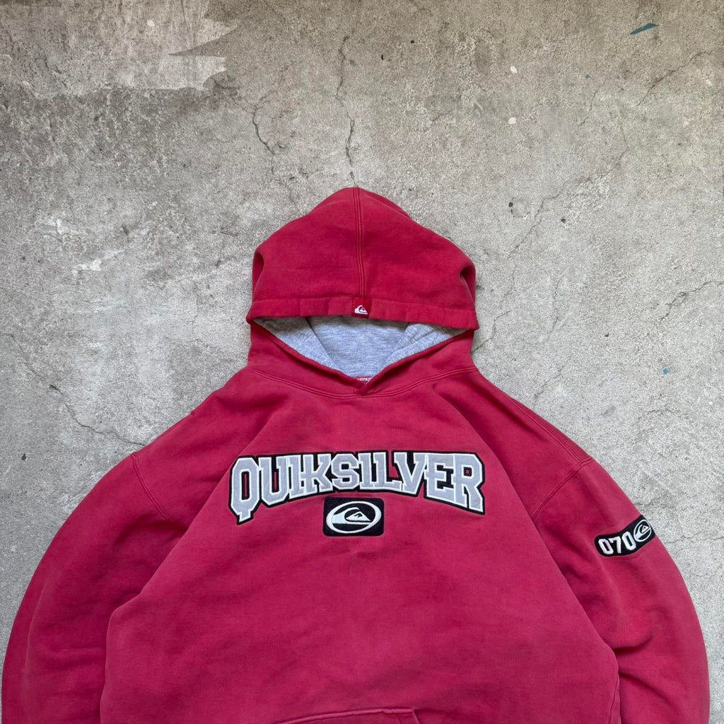 90s quiksilver hoodie - XL