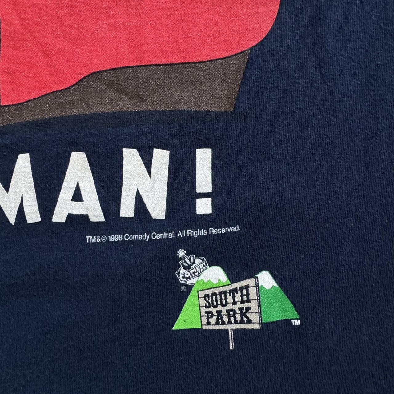 1998 south park cartman tee - L